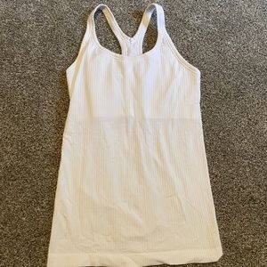 Lululemon White Tank Size 6